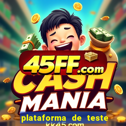 plataforma de teste de jogos pg